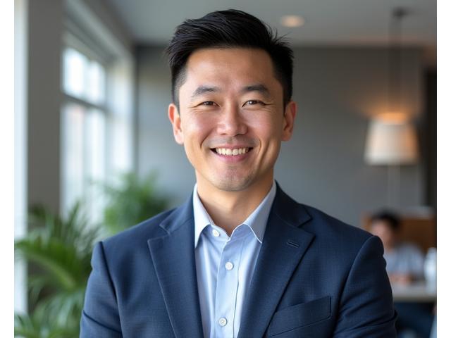 Professional headshot of Chris Kim